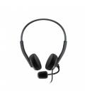 Auriculares micro energy sistem office 2 anthracite supraural - 30mm - cable 150cm - jack 3.5mm - antipop - 20hz