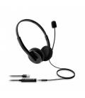 Auriculares micro energy sistem headset office 2+ negro supraural - 30mm - jack 3.5mm - antipop - 20hz - adaptador usb