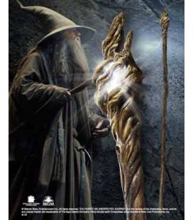 Replica the noble collection el hobbit vara de gandalf con luz 185 cm