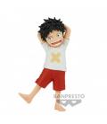 Figura banpresto one piece film red dxf the grandline series monkey d luffy niño