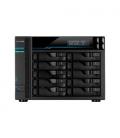 Servidor nas asustor tower 10 bay quad - core 8gb ddr4 10 gbe x 2 2.5 gbe x 2 usb 3.2