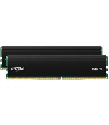 Memoria ram ddr4 64gb 2x32gb crucial pro - dimm - 3200 mhz - pc4 25600 - cl22