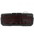 Deep Gaming Pack gaming DeepX-Wing 2 teclado Ratón incluido USB QWERTY Español Negro