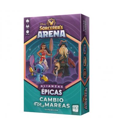 Juego de mesa disney sorcerer arena cambio de mareas expansion edad recomendada 13 años