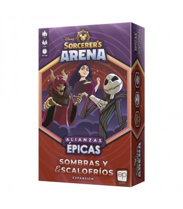 Juego de mesa disney sorcerer arena sombras y escalofrios expansion edad recomendada 13 años