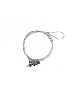 iggual Secure 4D cable antirrobo Plata 1,5 m