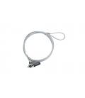 iggual Secure 4D cable antirrobo Plata 1,5 m