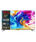 TCL C64 Series 50C649 Televisor 127 cm (50") 4K Ultra HD Smart TV Wifi Titanio
