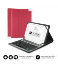 FUNDA TABLET SUBBLIM KEYTAB PRO BLUETOOTH 10,1" RED