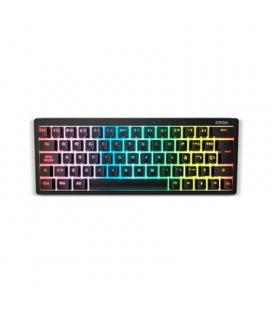 TECLADO KROM KREATOR MECANICO GAMING NEGRO