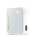 TP-Link TL-MR3020 router inalámbrico Ethernet rápido Banda única (2,4 GHz) 4G Plata, Blanco
