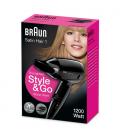 Braun HD130 secador 1200 W Negro