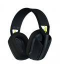 Auriculares gaming inalámbrico con micrófono logitech g435/ bluetooth/ negro y amarillo fluorescente