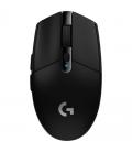 Ratón gaming inalámbrico logitech g305 lightspeed/ batería recargable/ hasta 12000 dpi/ negro