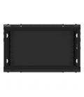 Armario lanberg mural rack 19pulgadas 6u - 600x600 negro