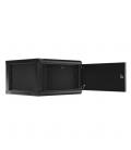 Armario lanberg mural rack 19pulgadas 6u - 600x600 negro