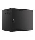 Armario lanberg mural rack 19pulgadas 9u - 600x450 negro