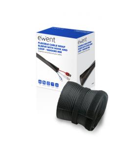 Ewent EW1557 organizador de cables Universal Pasacables Negro 1 pieza(s)