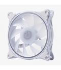 Hiditec N18 ARGB Carcasa del ordenador Ventilador 12 cm Blanco