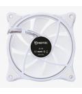 Hiditec N18 ARGB Carcasa del ordenador Ventilador 12 cm Blanco