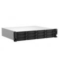 QNAP TS-1264U-RP NAS Bastidor (2U) Ethernet Aluminio, Negro