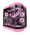 Caja gaming semitorre mars gaming mc-3t/ rosa