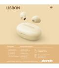 Auriculares urbanista true wireless inalambricos lisbon vanilla cream - amarillo vainilla