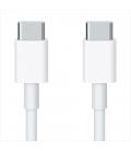 Cable original apple iphone usb tipo c a usb tipo c - 1 m - blanco