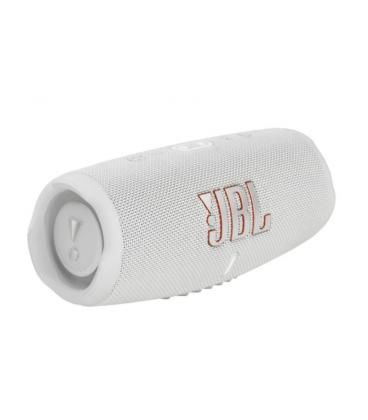 Altavoz con bluetooth jbl charge 5/ 40w/ 1.0/ blanco