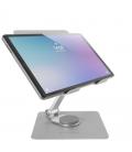 Soporte para tablets/convertibles mars gaming ma-rst/ hasta 13'/ gris plateado