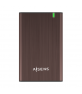 AISENS CAJA EXTERNA 2.5" ASE-2525BWN 9.5MM SATA A USB 3.0 USB3.1 GEN1 MARRON