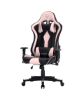 Silla gaming tournament cuero pu rosa