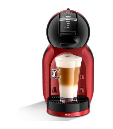 Cafetera de cápsulas krups dolce gusto mini me/ 1500w/ 15 bares/ rojo cereza