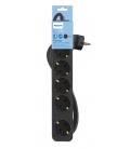 Philips CHP2154B/10 base múltiple 1,5 m 5 salidas AC Interior Negro