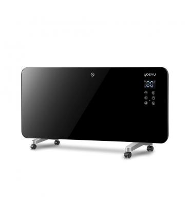 Yoevu | radiador eléctrico bajo consumo | 2000w | programable | control móvil app y wifi | termostato regulable | soporte con ru