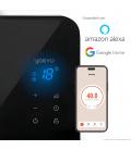 Yoevu | radiador eléctrico bajo consumo | 2000w | programable | control móvil app y wifi | termostato regulable | soporte con ru