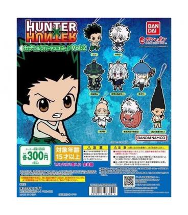 Set gashapon figuras bandai lote 39 articulos hunter x hunter rubber mascot