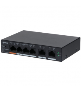 SWITCH IT DAHUA DH-CS4006-4GT-60 GIGABIT SWITCH WITH 4-PORT POE