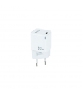 CARGADOR DE PARED TOOQ GAN USB-C PD 30W