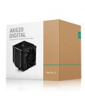 DeepCool AK620 DIGITAL Procesador Refrigerador de aire 12 cm Negro 1 pieza(s)