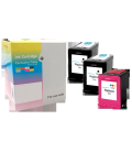 Pack de tintas compatibles dayma hp n303 xl remanufacturado (eu) (muestra nivel de tinta) 2x bk - 1x cmy