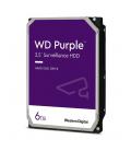 Disco duro interno hdd wd western digital purple wd64purz 6tb 3.5pulgadas sata 6gb - s 5400rpm 256mb