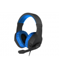 AURICULARES GAMING GENESIS ARGON 200 2.0 MINI JACK NEGRO-AZUL