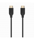 Cable HDMI 2.0 4K CCS Aisens A120-0734/ HDMI Macho - HDMI Macho/ Hasta 10W/ 2250Mbps/ 5m/ Negro