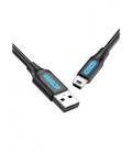 Cable USB 2.0 Vention COMBH/ USB Macho - MiniUSB Macho/ 2m/ Negro