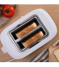 Tostadora cecotec toast and taste 9000 double white