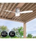 Ventilador techo cecotec energysilence 5600 exteriores wifi mando