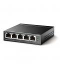 Switch 5 puertos tp - link tl - sf1005lp 10 - 100 4 puertos poe