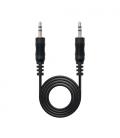 Nanocable 10.24.0105 cable de audio 5 m 3,5mm Negro