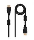 Nanocable CABLE HDMI V1.4 (ALTA VELOCIDAD / HEC) CON FERRITA, A/M-A/M, 10 M